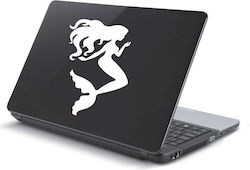 Αυτοκόλλητο Laptop Γοργόνα Κόκκινο Αυτοκόλλητο Laptop Γοργόνα Κόκκινο