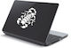 Skorpion Gelber Laptop-Aufkleber