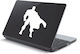 Αυτοκόλλητο Laptop Superhero Όπως Στην Εικόνα