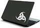 Αυτοκόλλητο Laptop Horns Πράσινο
