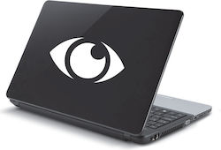 Αυτοκόλλητο Laptop Μάτι Κόκκινο Αυτοκόλλητο Laptop Μάτι Κόκκινο