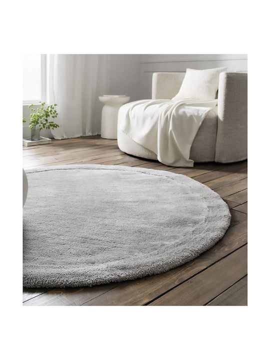 Gofis Home Heaven Rug Round Cloud Grey 802/48