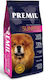 Premil 2.5kg Dry Food Gluten-Free for Adult Dogs with Lamb, Duck and Tuna