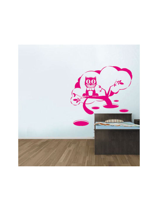 Cheshire-Katze Schwarzer Kinder Wandsticker