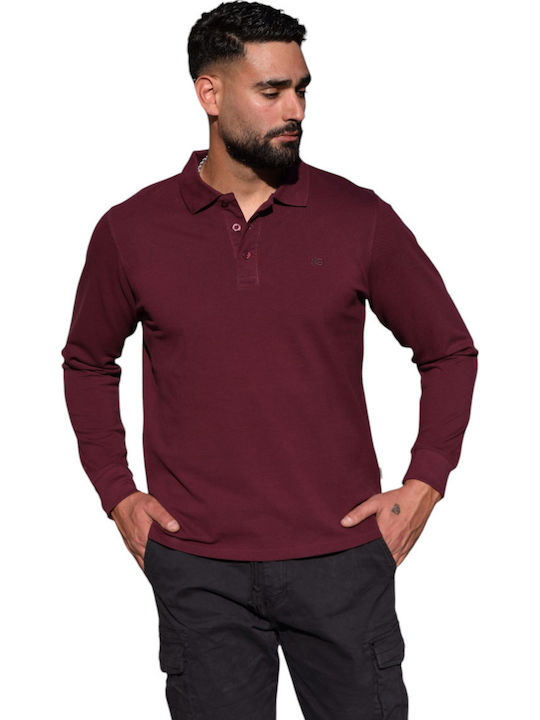 Polo Blouse Burgundy