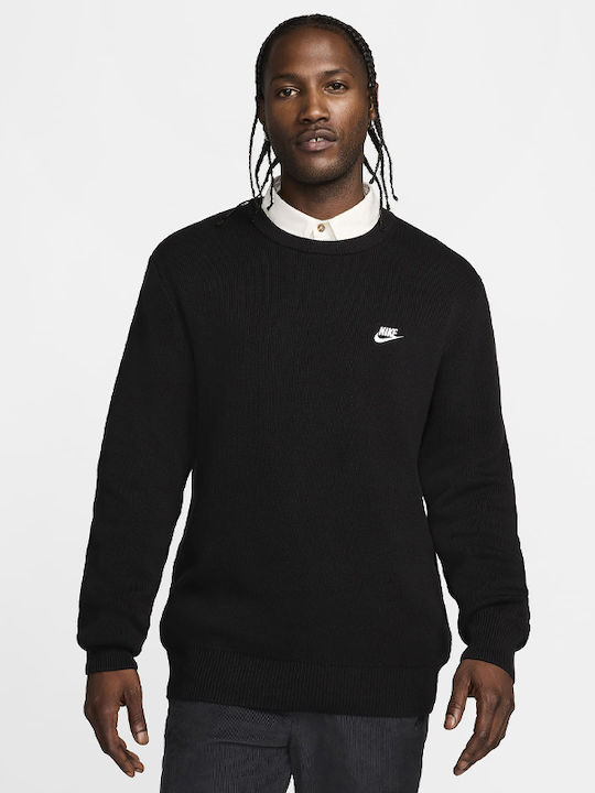 Club Pullover Sweater Black