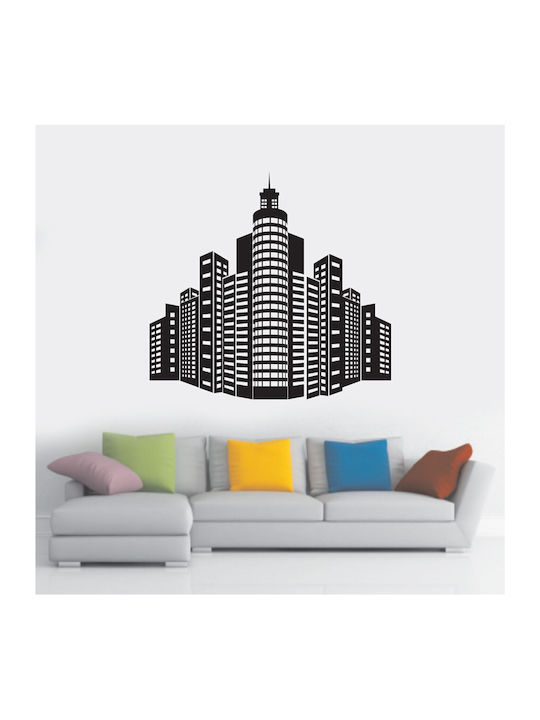Decorative Wall Sticker Buildings 02 1Piece 30x...