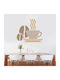 Decorative Wall Sticker Coffee 1 Piece 40x45cm Orafol