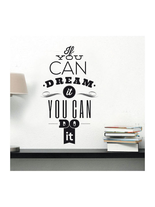 Διακοσμητικό Αυτοκόλλητο Τοίχου Dream It - Αντί...