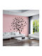 Wandsticker & Wandgemälde Schmetterlinge Baum 1 Stück 30x30cm Orafol