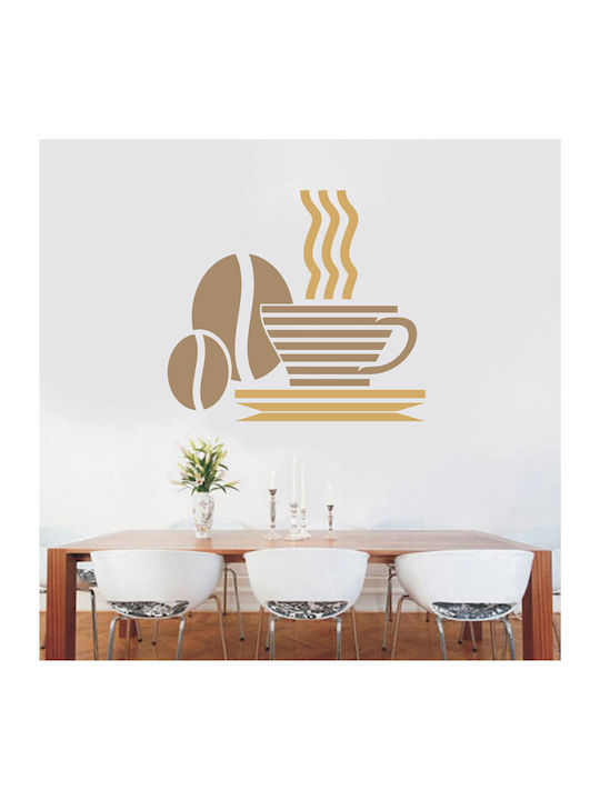 Decorative Wall Sticker Coffee 1 Piece 40x45cm ...