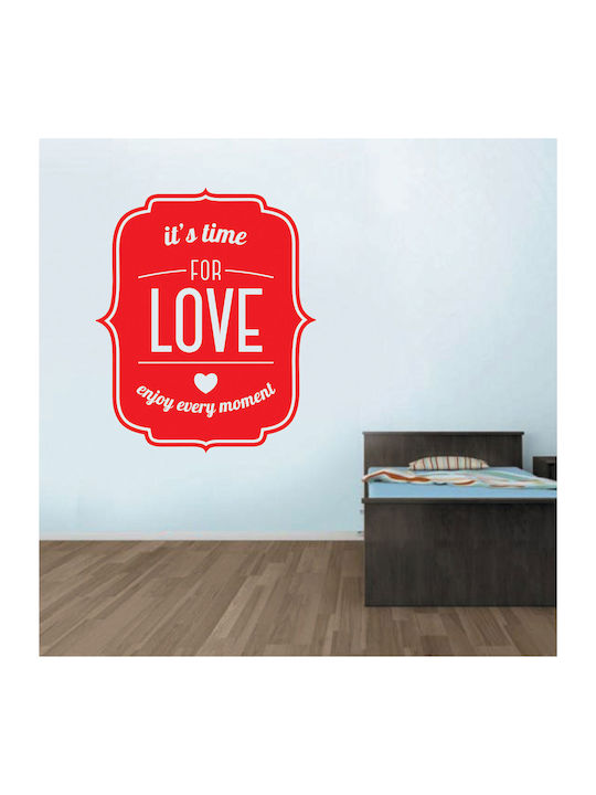 Decorative Wall Sticker Time For Love 1 Piece O...