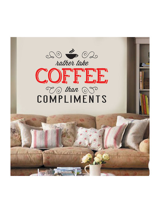 Декоративно Стикер Стена Take Coffee - Обратна ...