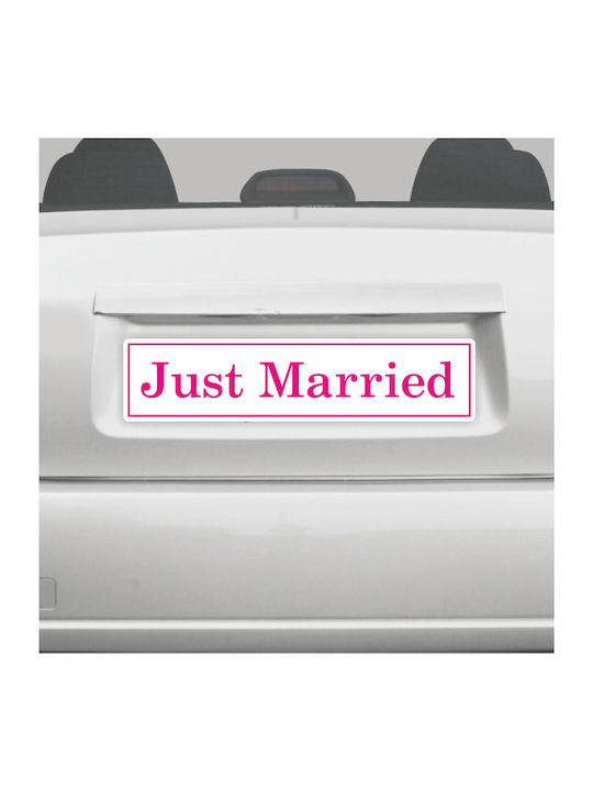 Decorative Sticker Wall Sticker Sign Just Marri...