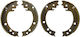 SWAG Brake Shoe Set for Suzuki Grand Vitara