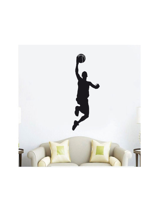 Αυτοκόλλητο Τοίχου Basketball 02 Χρυσό