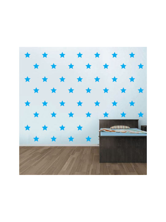 Mini Set Wall Stickers Orange Stars