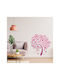 Roter Liebesbaum Wandsticker