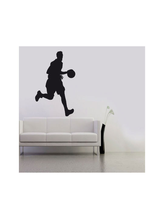 Αυτοκόλλητο Τοίχου Basketball 05 Κόκκινο