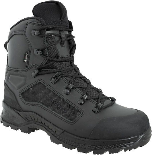 Lowa Military Ankle Boots Gtx Mid Waterproof Mesh Black