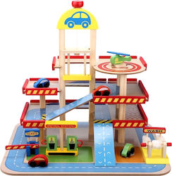 Garage Lift Ecotoys Cars Wood 3+ Years Multicolor Garage Lift Ecotoys Cars Wood 3+ Years Multicolor