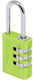 Master Lock Aluminum Padlock Brass Combination ...