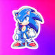 Αυτοκόλλητα Sonic Κωδ.: