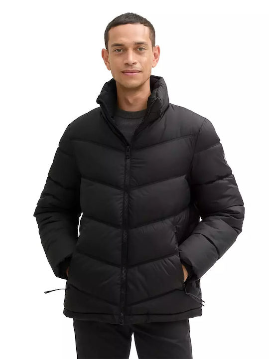 Geacă Puffer Negru