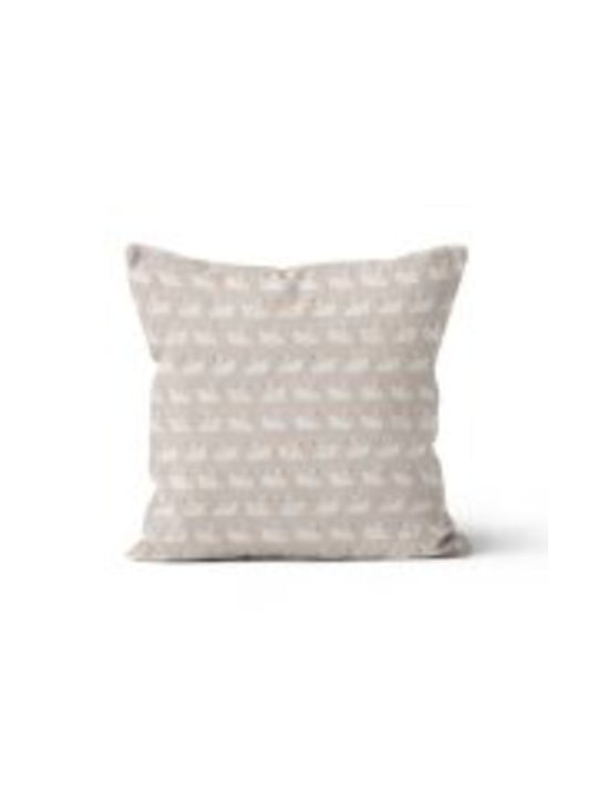 Beauty Home Decorative Pillow Case Swans 100% C...