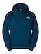 Sweatshirt with Hood Blue
