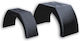 Flat Semicircular Mudguard Plastic 280 X 900 X 1450 Mm Hico