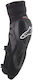Alpinestars Bionic Pro Level 1 Προστατευτικές Επιγονατίδες Αναβάτη Motocross Black/Red