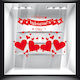 Orafol Sticker Display Valentine's Day Silver V...