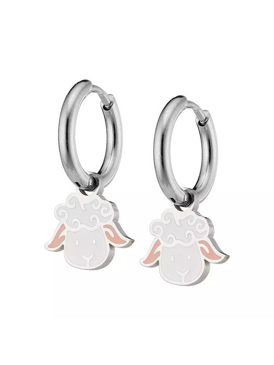 Oxzen Kids Earrings from Steel