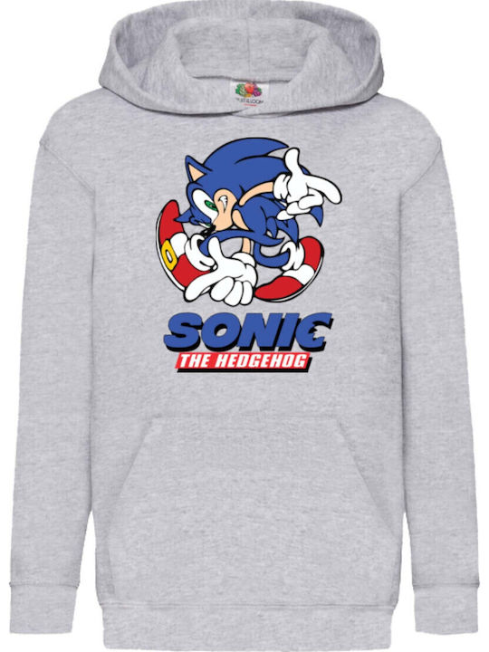 Kinder Kapuzenpullover Sonic the Hedgehog Trala...