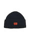Beanie Γυναικείος Σκούφος Πλεκτός σε Navy Μπλε χρώμα