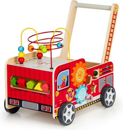 Bildungs-Holzlauflernhilfe Kinder Bigshot Bstl09025 Feuerwehrauto Modell Zubehör Mehrfarbig