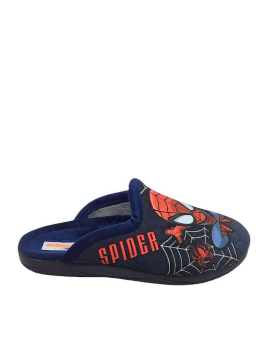 Adam's Shoes Παντόφλες Navy Μπλε Spiderman