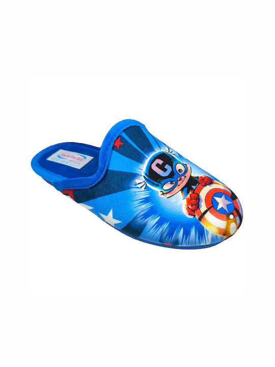 Natalia Kids Slippers Blue