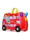 Trunki Peppa Pig Детска Куфара За Пътуване Кабинен Твърд Розова С 4 Колела Височина 31см