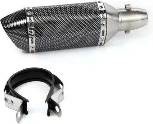 Universal Εξάτμιση Μηχανής Τελικό Εξάτμισης 36-51mm Carbon