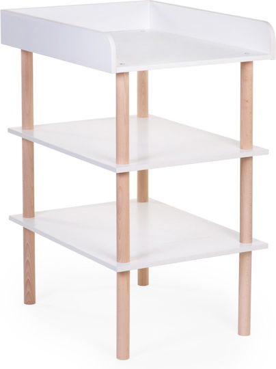 Masa de schimbat alb natural Childhome