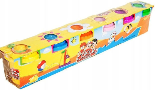 Idealstore Colour Dough Playset Package Dimensions 38 x 5 x 7 Includes 6 Multicoloured Doughs 50 ml Capacity Box Helps Develop Motor Skills Imagination In Children