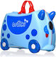 Valiză de călătorie pentru copii Trunki Doug Dog