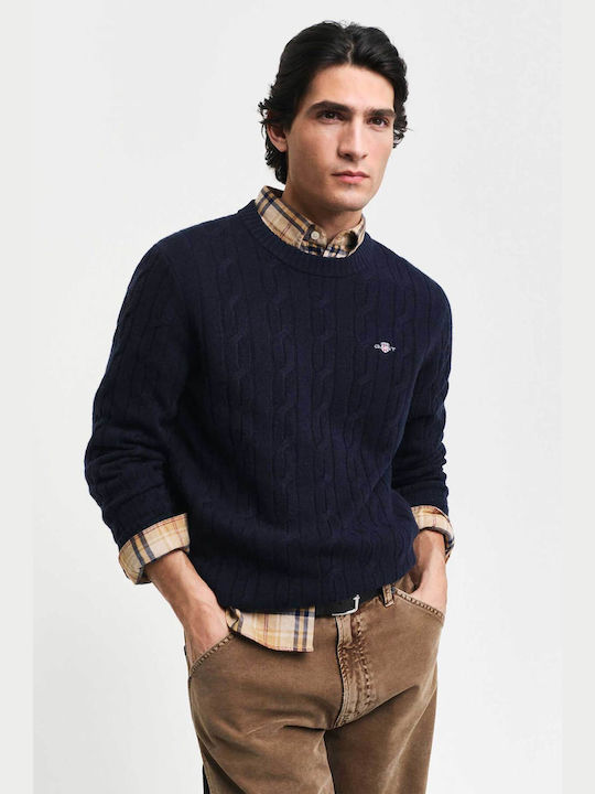 Gant Sweater Navy Blue