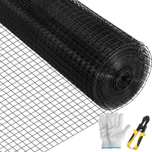 Vevor Garden Fencing Material 1pcs Black