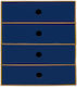 Metron Paper Desktop Drawer Blue