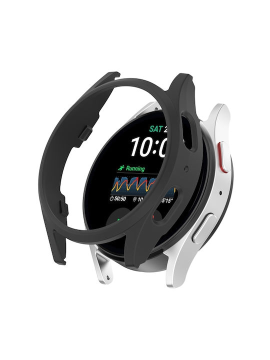 Carcasă de protecție parțială pentru ceas Samsung Galaxy Watch 7 44mm PC Negru