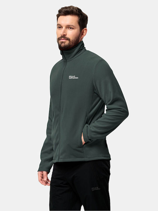 Ανδρική Ζακέτα Fleece Χακι