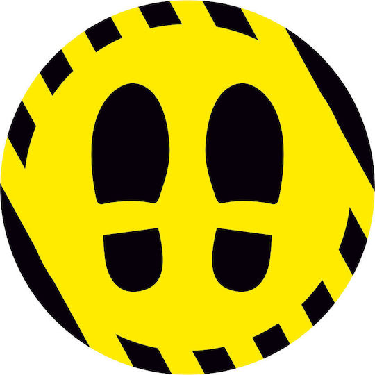 Orafol Mandatory Sign Keeping Distances SIM 10012-905